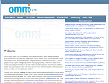 Tablet Screenshot of omnihealthmedia.com